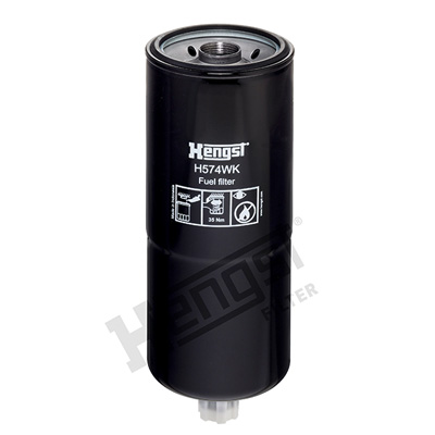 Polttoainesuodatin HENGST FILTER H574WK