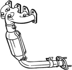 Katalysaattori, Edessä, fiat punto, punto skåp/halvkombi, 46550718, 46760737, 55196236