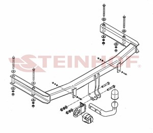 Vetokoukku, vakio, seat exeo, exeo st