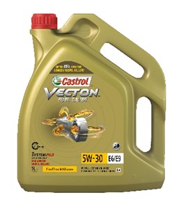 Moottoriöljy Castrol Vecton Fuel Saver 5W-30 E6/E9 5L, Universal