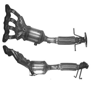 Katalysaattori, Edessä, ford c-max, focus ii, focus cabriolet ii, focus c-max, focus sedan ii, focus turnier ii, volvo c30, s40 ii, v50,