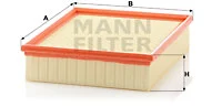 Ilmansuodatin MANN-FILTER C 26 168/2