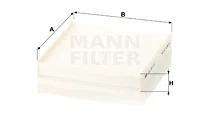 Raitisilmasuodatin MANN-FILTER CU 22 011