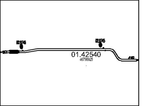 Pakoputki MTS 01.42540