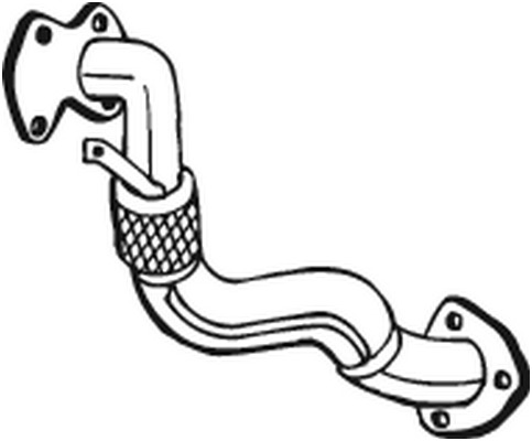 Pakoputki BOSAL 737-263