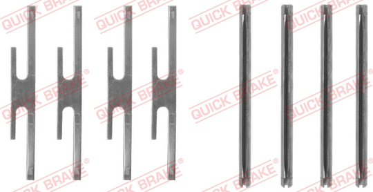 Tarvikesarja, jarrupala QUICK BRAKE 109-1072
