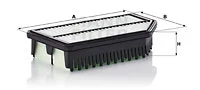 Ilmansuodatin MANN-FILTER C 25 016