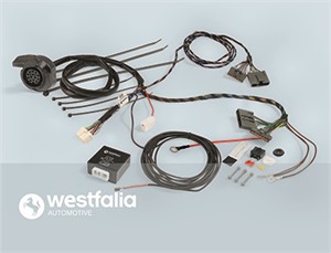 Sähkökaapelisarja, 13-napainen, vw caddy minibus, minivan iii, caddy skåp/stor limousine iii