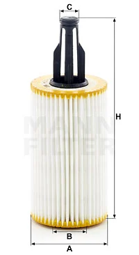 Öljynsuodatin MANN-FILTER HU 7025 z