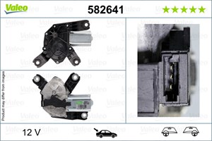 Pyyhkijän moottori, Takana, opel corsa d, corsa d skåp/halvkombi, vauxhall corsa mk iii, 1273088, 13163029, 39045012, 39176498