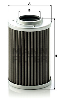 Hydrauliikkasuodatin, automaattivaihteisto MANN-FILTER H 710/1 x