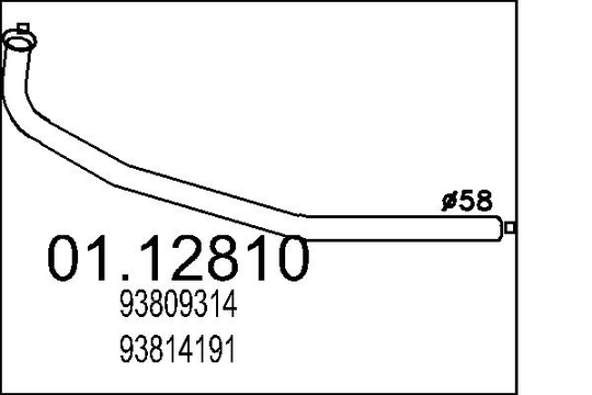 Pakoputki MTS 01.12810