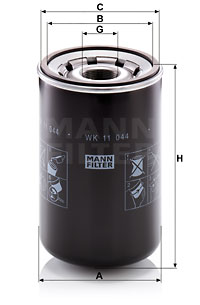 Polttoainesuodatin MANN-FILTER WK 11 044