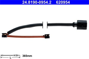 Kulumisenilmaisin, jarrupala, Etuakseli, porsche cayenne, 955 612 365 80, 955 612 365 81