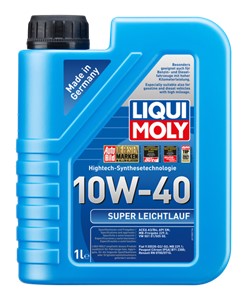 Moottoriöljy Liqui Moly Super Leichtlauf 10W-40 1L, Universal