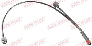 Kulumisenilmaisin, jarrupala, Etuakseli, mercedes-benz, 2129057001, A2129057001
