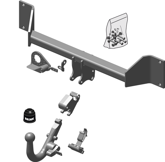 Vetokoukku BRINK 536200 BMW X3 F25