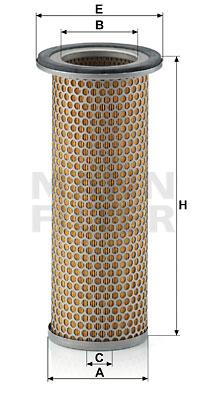 Toisioilmasuodatin MANN-FILTER C 1281