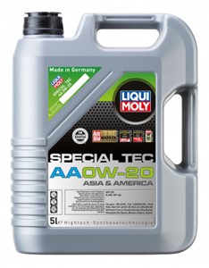 Moottoriöljy Liqui Moly Special Tec Aa 0W-20 5L, Universal