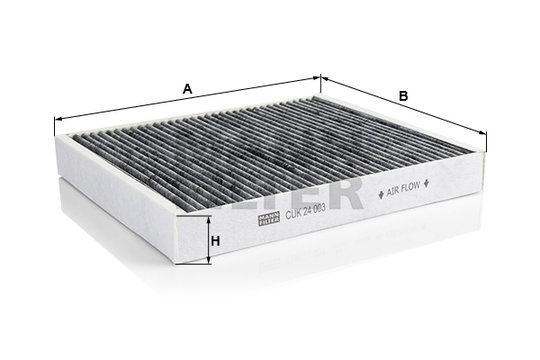 Raitisilmasuodatin MANN-FILTER CUK 24 003