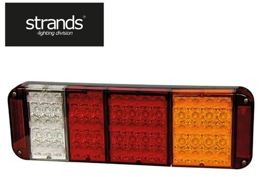 Led-yhdistelmätakavalo 24 V, Strands