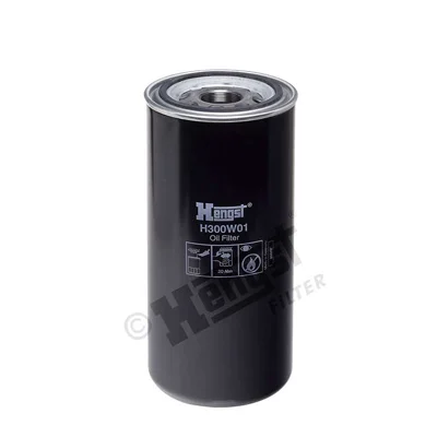 Öljynsuodatin HENGST FILTER H300W01