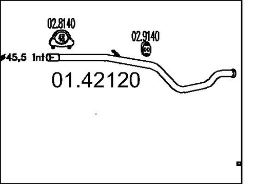 Pakoputki MTS 01.42120