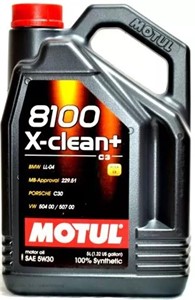 Moottoriöljy Motul 8100 X-Clean+ 5W-30, Universal