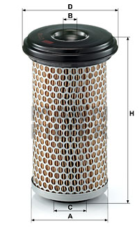 Ilmansuodatin MANN-FILTER C 1176