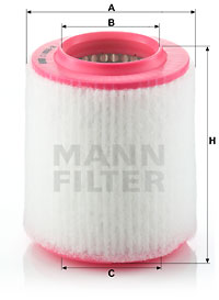 Ilmansuodatin MANN-FILTER C 1652/2