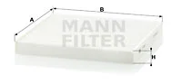 Raitisilmasuodatin MANN-FILTER CU 2544