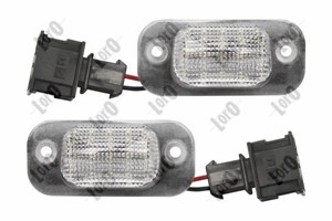 Rekisterivalo, Molemminpuolin, vw golf iii, polo classic iii, polo variant, 1H6 943 021, 1H6 943 021D, 1H6943021B