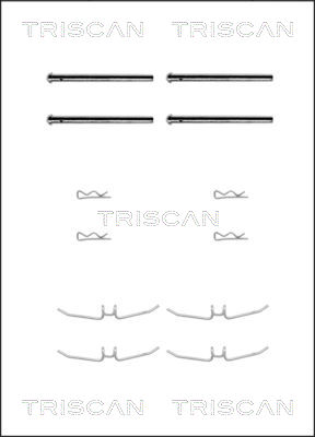 Tarvikesarja, jarrupala TRISCAN 8105 271192
