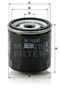 Öljynsuodatin, daihatsu,lexus,lotus,mini,toyota,vw, 0122-0645, 04152-03002, 04152-64010, 08922-02011, 11 42 7 791 059, 122-0645, 15600-2