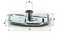 Hydrauliikkasuodatin, automaattivaihteisto MANN-FILTER H 199/3