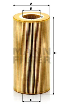 Öljynsuodatin MANN-FILTER HU 12 103 x