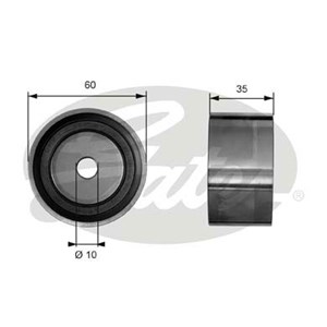 Ohjainrulla, hammashihna, hyundai,kia, 24450-37100, 24450-37120, 2484037110, 2484037120