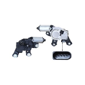 Pyyhkijän moottori, Takana, audi a1, a1 sportback, a6 allroad c7, a6 c7 avant, q3, 4G9 955 711A, 4G9 955 711C, 4G9955711C, 8U0 955 711A