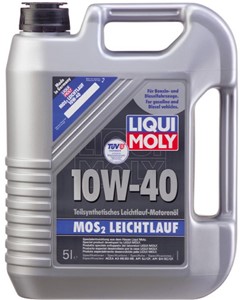 Moottoriöljy Liqui Moly Mos2 Leichtlauf 10W-40 5L, Universal
