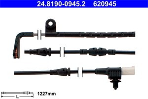 Kulumisenilmaisin, jarrupala, Etuakseli, land rover range rover sport i, SEM500062