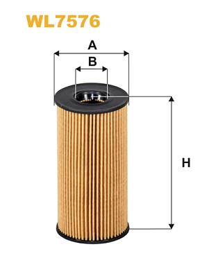 Öljynsuodatin WIX FILTERS WL7576
