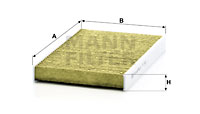 Raitisilmasuodatin MANN-FILTER FP 2940
