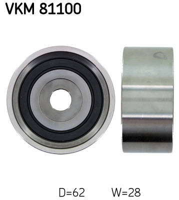 Ohjainrulla, hammashihna SKF VKM 81100