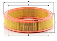 Ilmansuodatin, fiat seicento / 600, seicento / 600 skåp/halvkombi, 46536482
