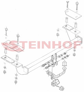 Vetokoukku, vakio, opel astra h, astra h gtc