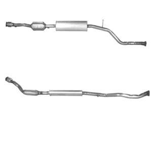 Katalysaattori, peugeot 206 cc, 206 halvkombi, 206 sw, 1705HH, 1705HJ, 1705QF, 1705QG