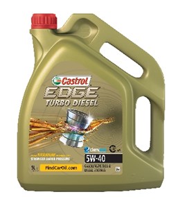 Moottoriöljy Castrol EDGE Turbo Diesel 5W-40 5L, Universal
