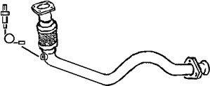 Pakoputki, Edessä, seat leon, toledo ii, skoda octavia i, octavia combi i, vw golf iv, golf variant iv, 1J0253091CC, 1J0253091CE, 1J0253