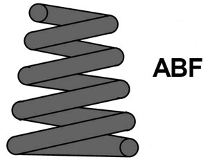 Jousi (auton jousitus), Taka-akseli, toyota camry sedan, 48231 33510, 48231 33511, 48231 33520