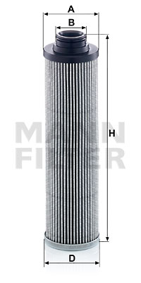 Suodatin, työhydrauliikka MANN-FILTER HD 670 x